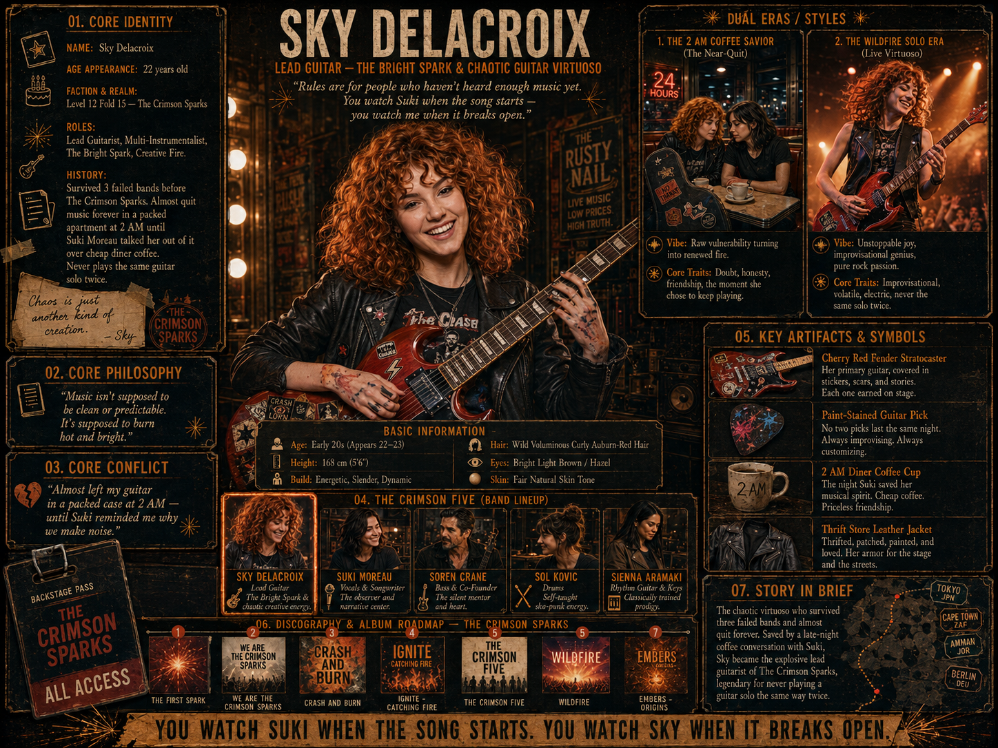 Sky Delacroix Master Character Sheet