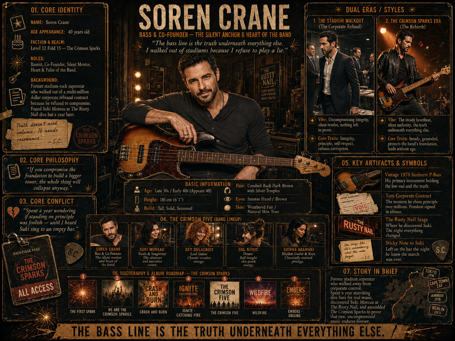 Soren Crane Master Character Sheet